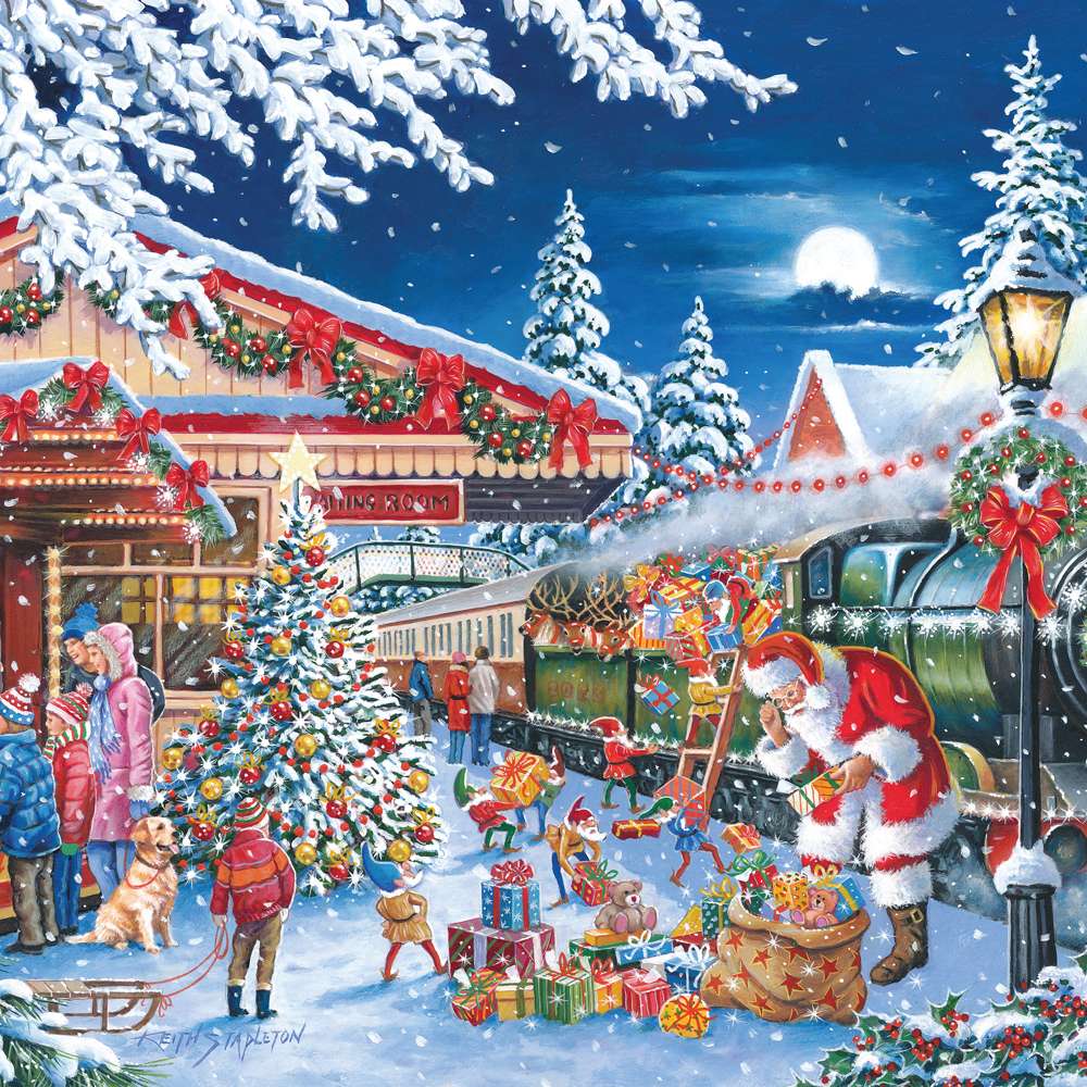 Santa's Express Puzzle Tube - 150 Piece (6)