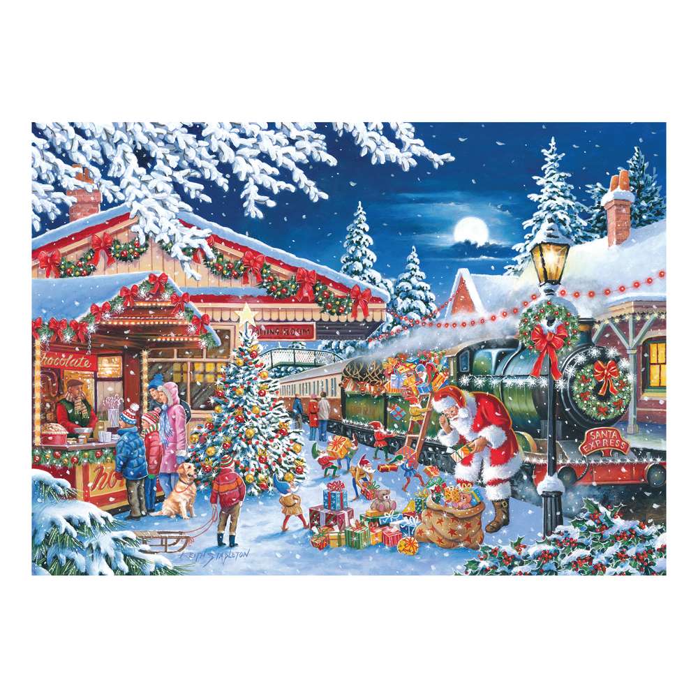 Santa's Express Puzzle Tube - 150 Piece (6)