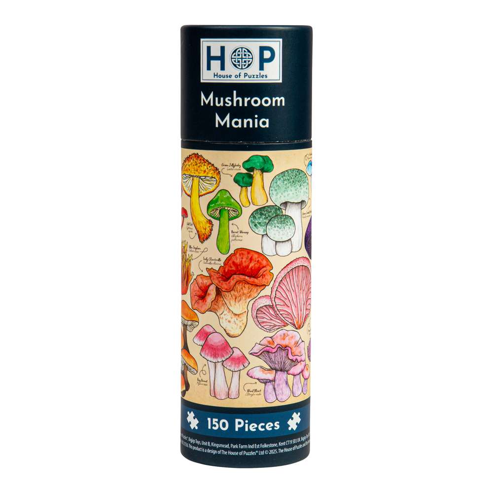 Mushroom Mania Puzzle Tube - 150 Piece (6)