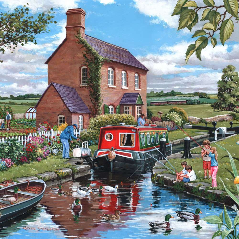 Keeper's Cottage Puzzle Tube - 150 Piece (6)