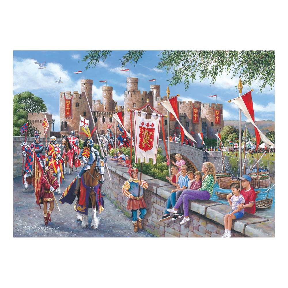 Conwy Castle Puzzle Tube - 150 Piece (6)