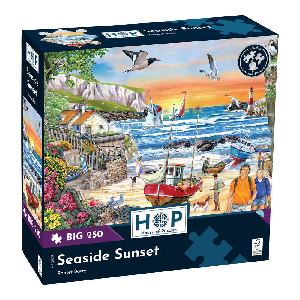 Seaside Sunset BIG 250 Puzzle