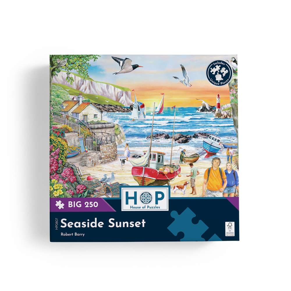 Seaside Sunset BIG 250 Puzzle