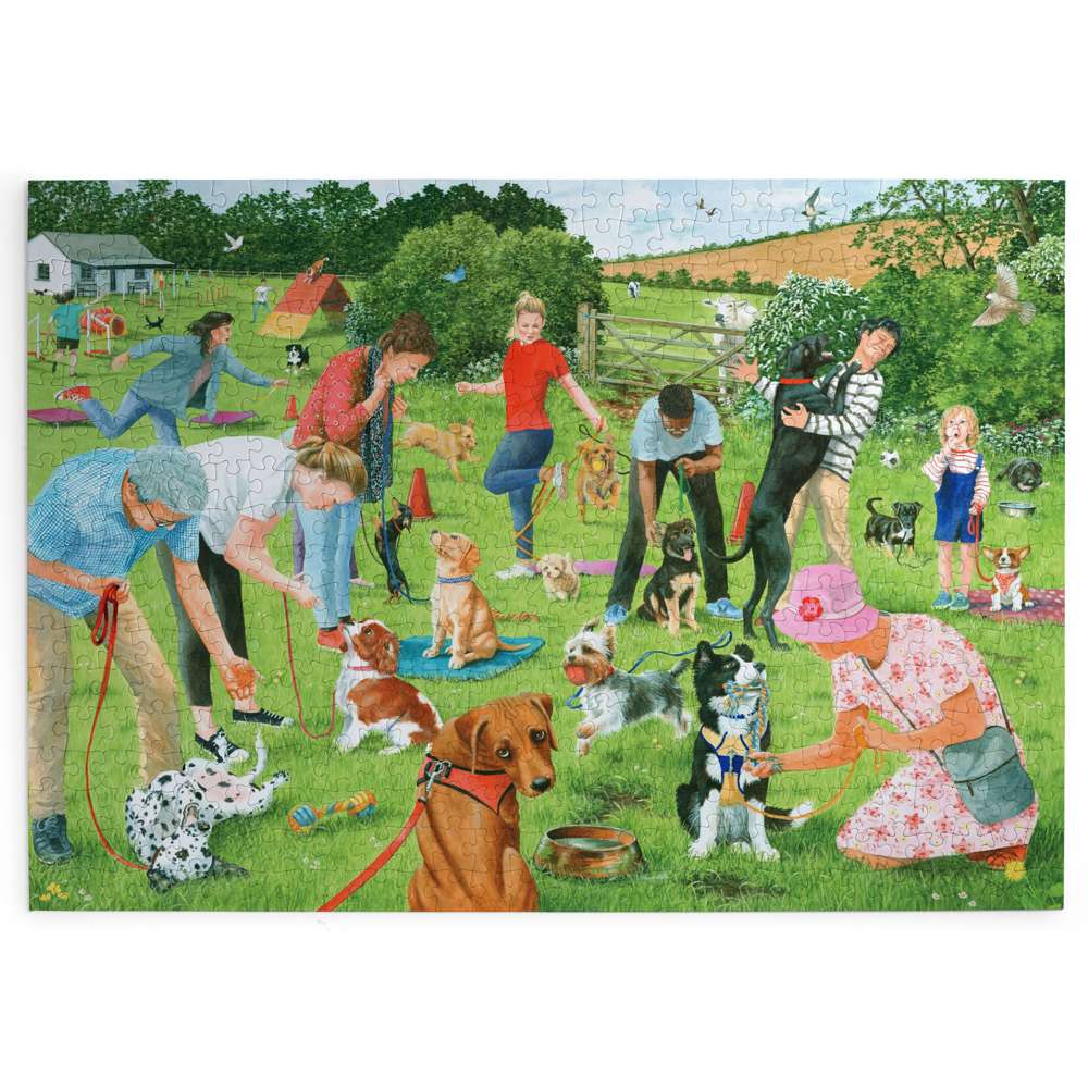 Puppy School 500 Piece Puzzle