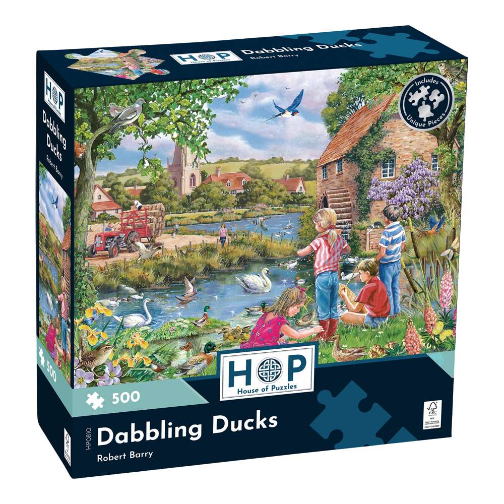 Dabbling Ducks 500 Piece Puzzle