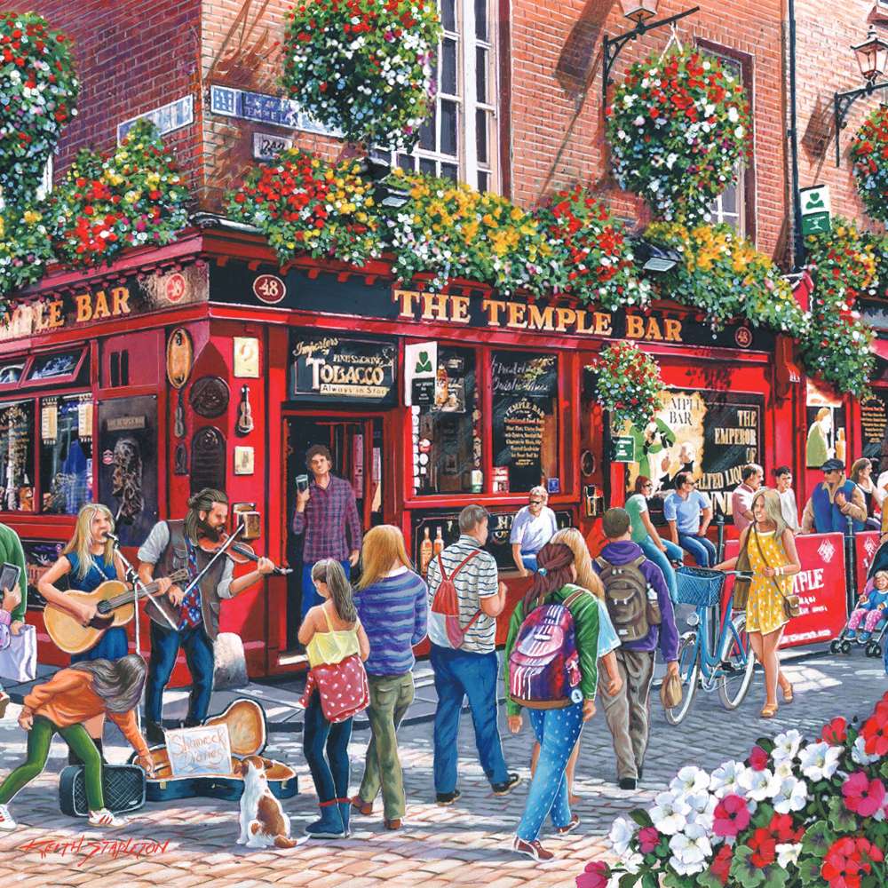 Temple Bar 1000 Piece Puzzle