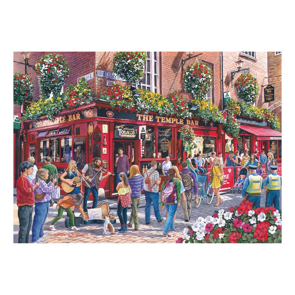 Temple Bar 1000 Piece Puzzle