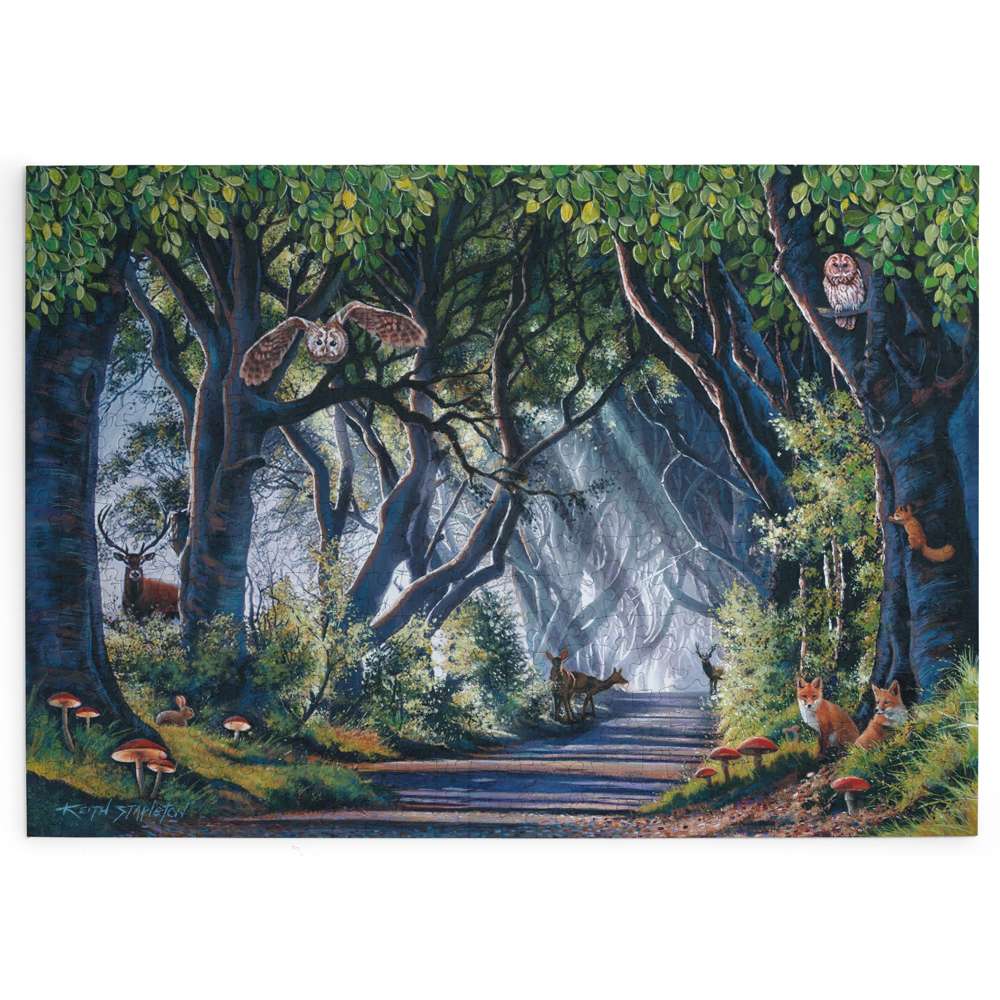 Dark Hedges 500 Piece Puzzle