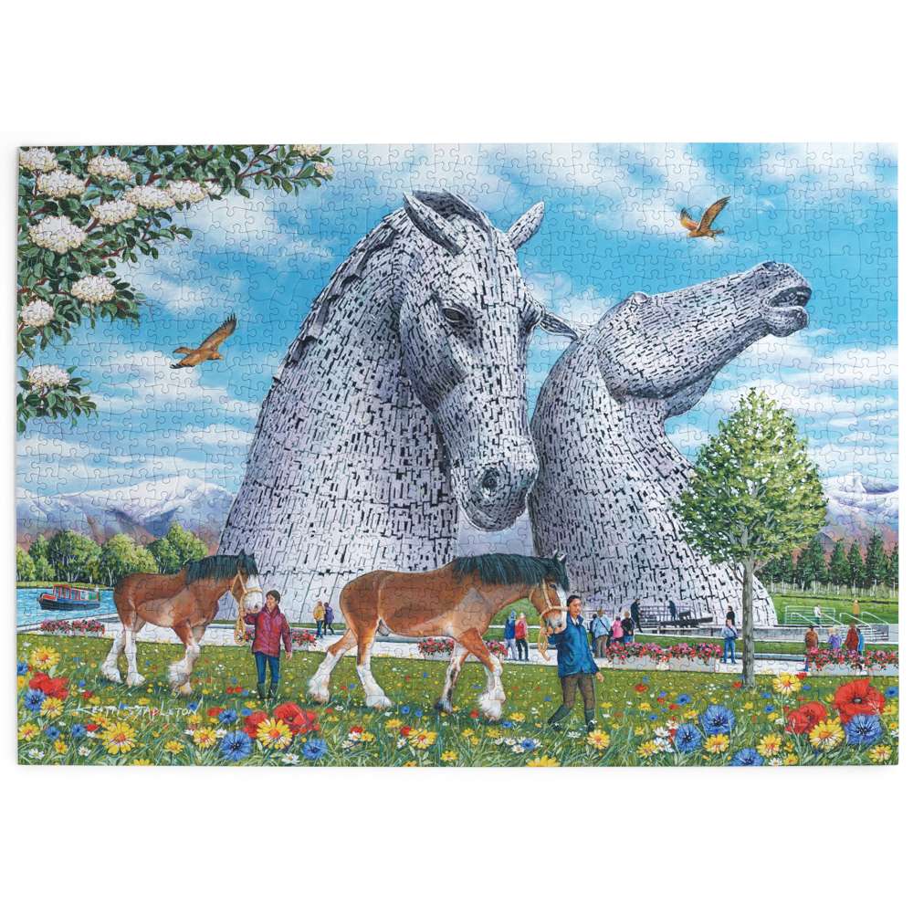 The Kelpies 1000 Piece Puzzle