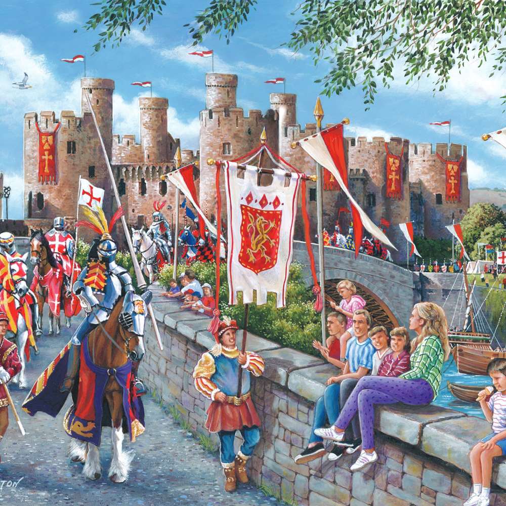 Castell Conwy 1000 Piece Puzzle