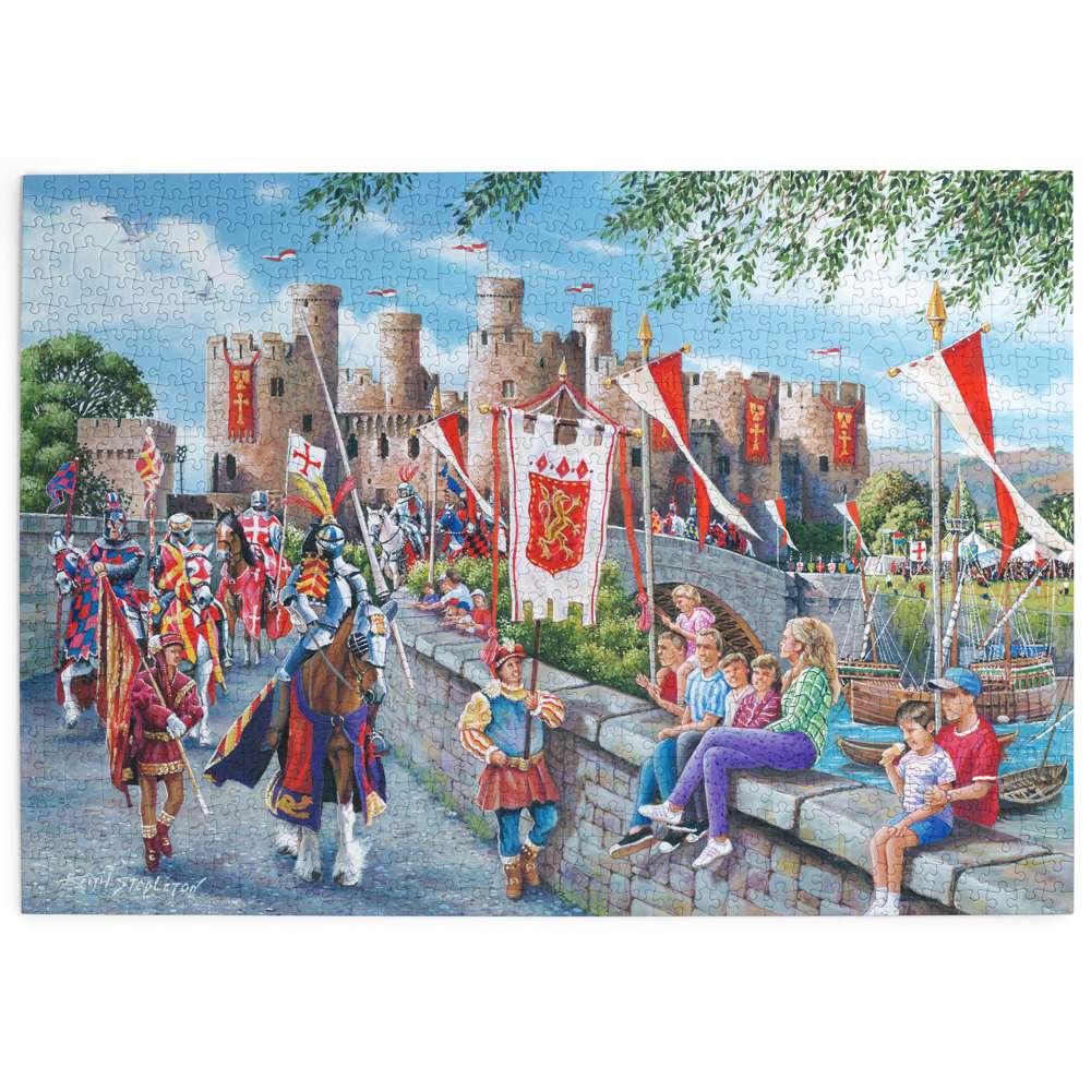 Castell Conwy 1000 Piece Puzzle