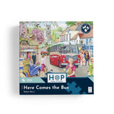 Here Comes the Bus 500 Piece Puzzle