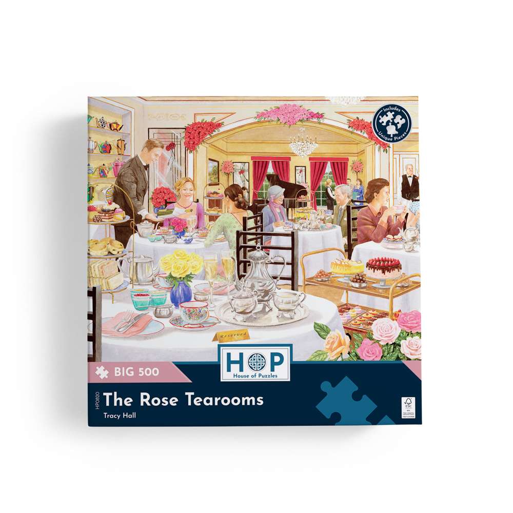 The Rose Tearooms BIG 500 Puzzle