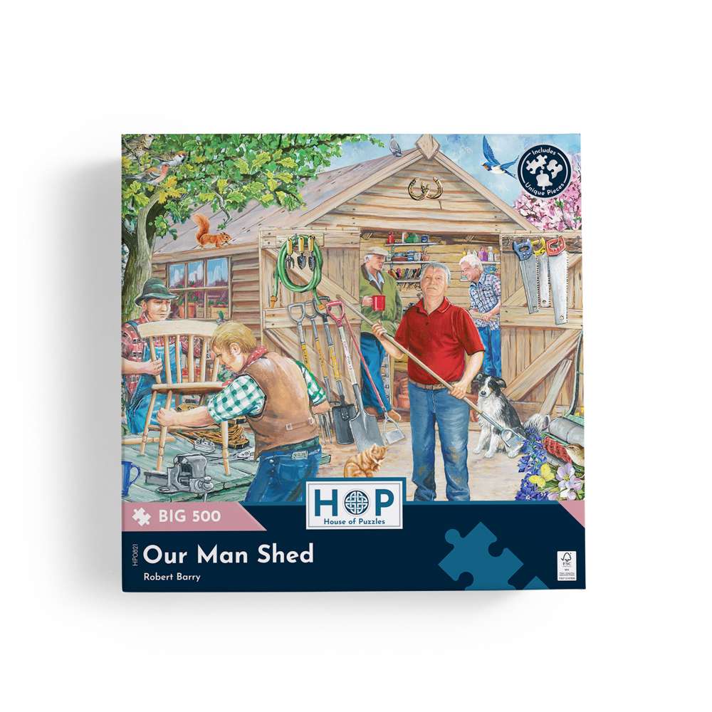 Our Man Shed BIG 500 Puzzle