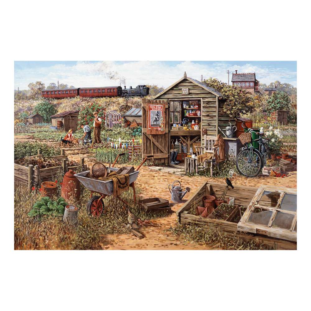 4 x 500 - Time to Potter 500 Piece Puzzle