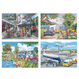 4 x 500 - Going Places 500 Piece Puzzle