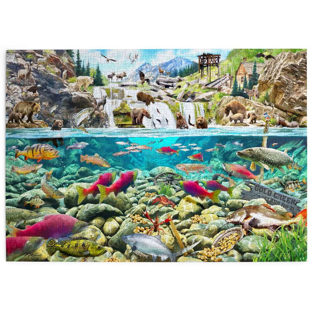 Gold Creek 1000 Piece Puzzle