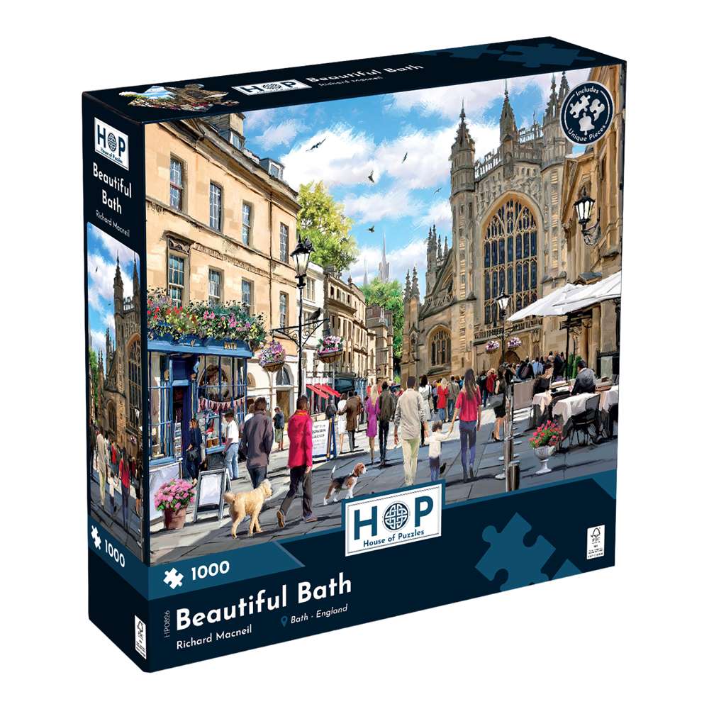 Beautiful Bath 1000 Piece Puzzle