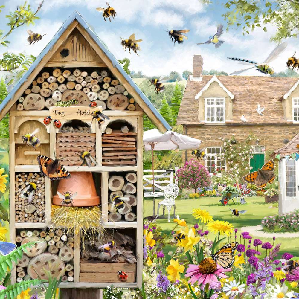 Bee Hotel 1000 Piece Puzzle