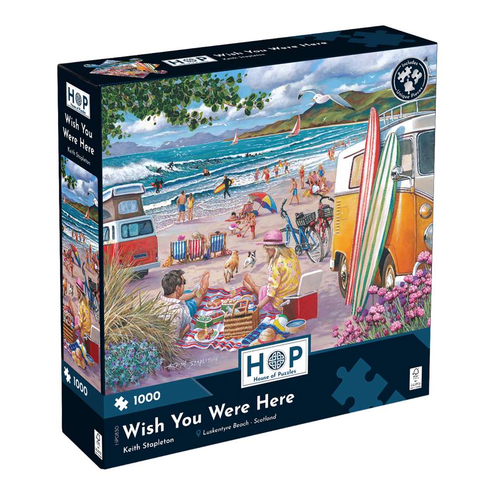 Wish You Were Here 1000 Piece Puzzle