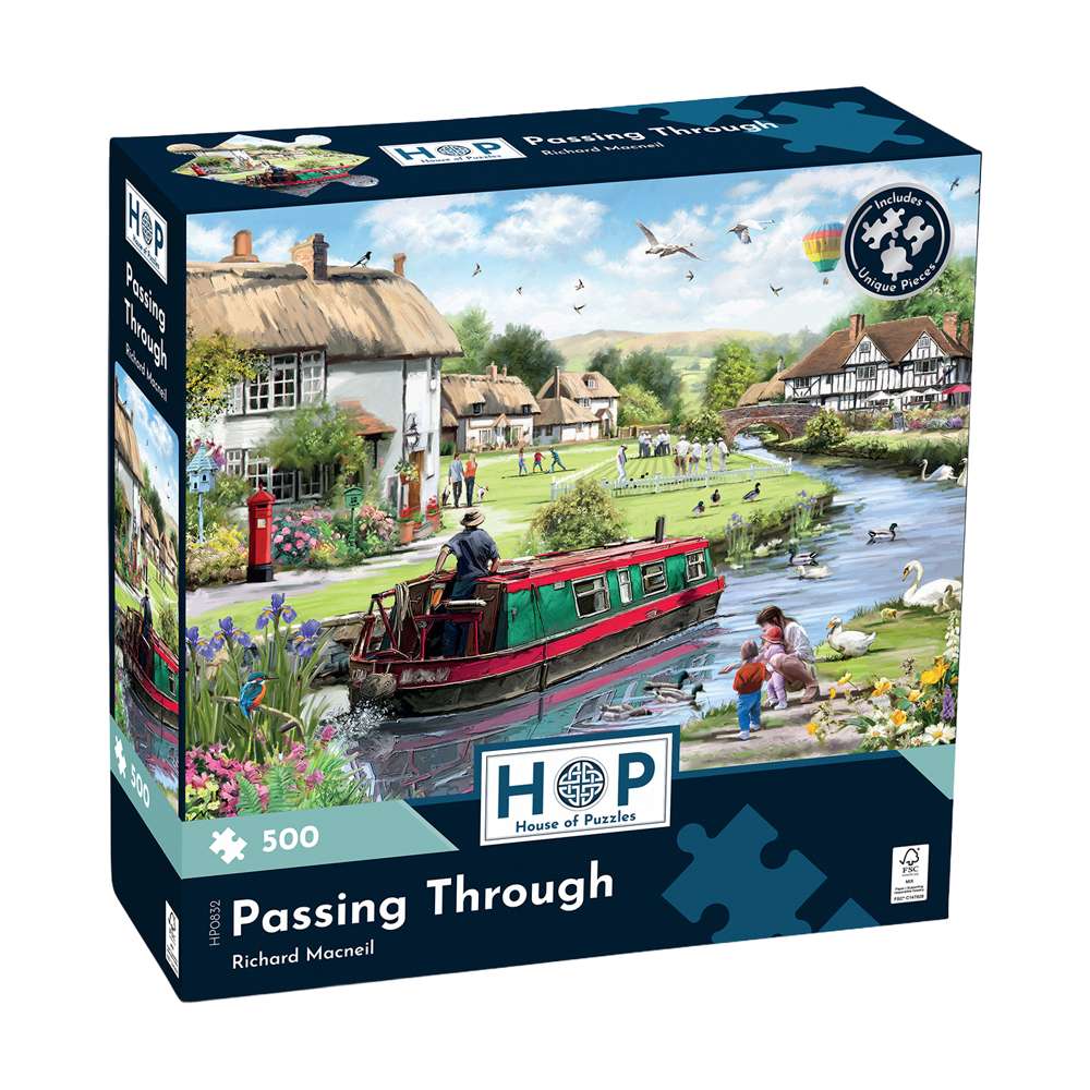 Passing Through BIG 500 Puzzle