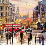 Twilight in Trafalgar Square 1000 Piece Puzzle