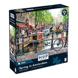 Spring in Amsterdam 1000 Piece Puzzle