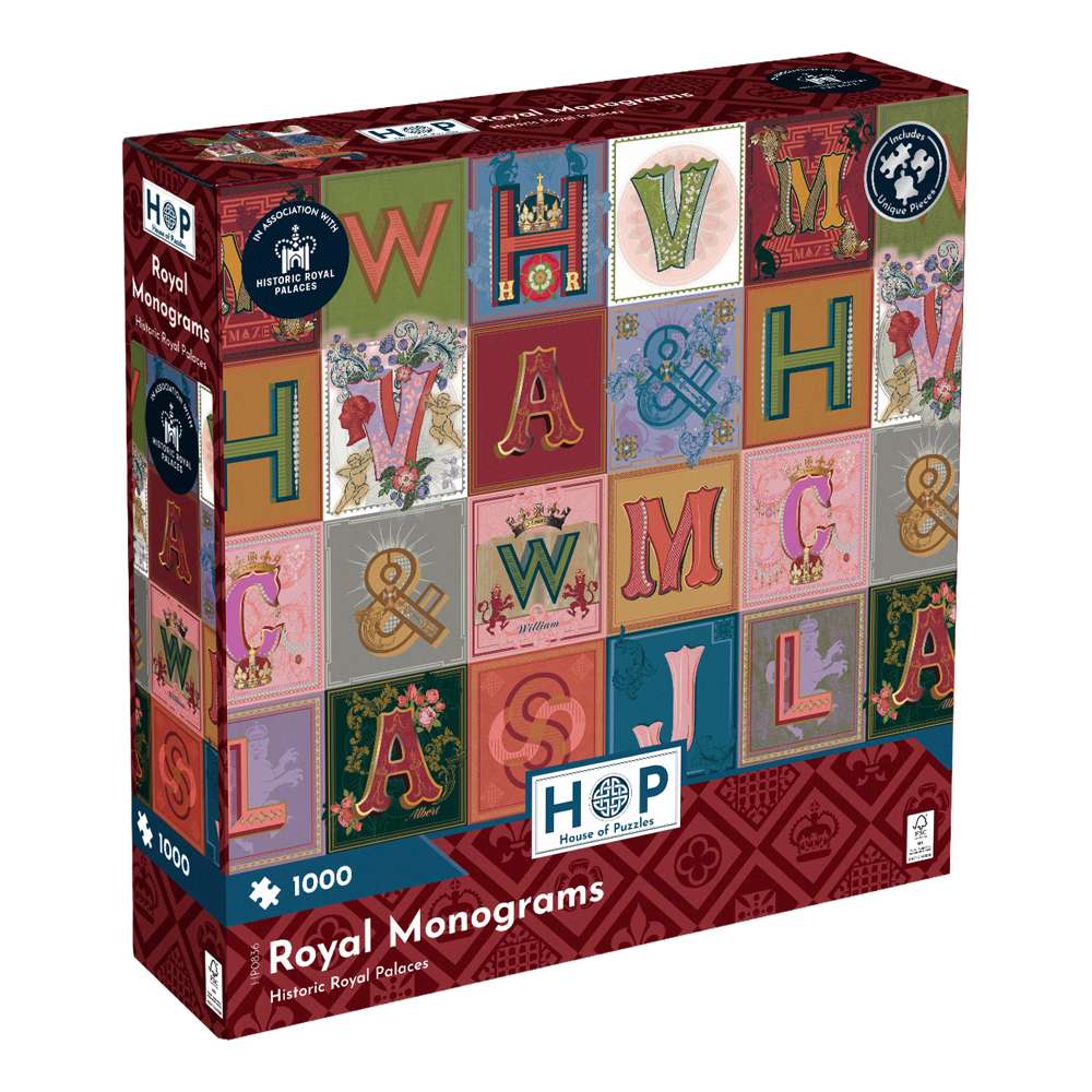 Royal Monograms 1000 Piece Puzzle