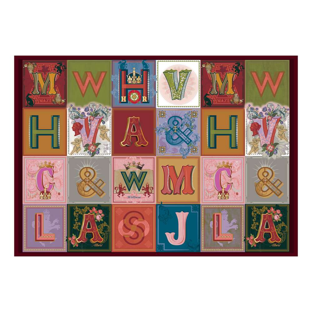 Royal Monograms 1000 Piece Puzzle