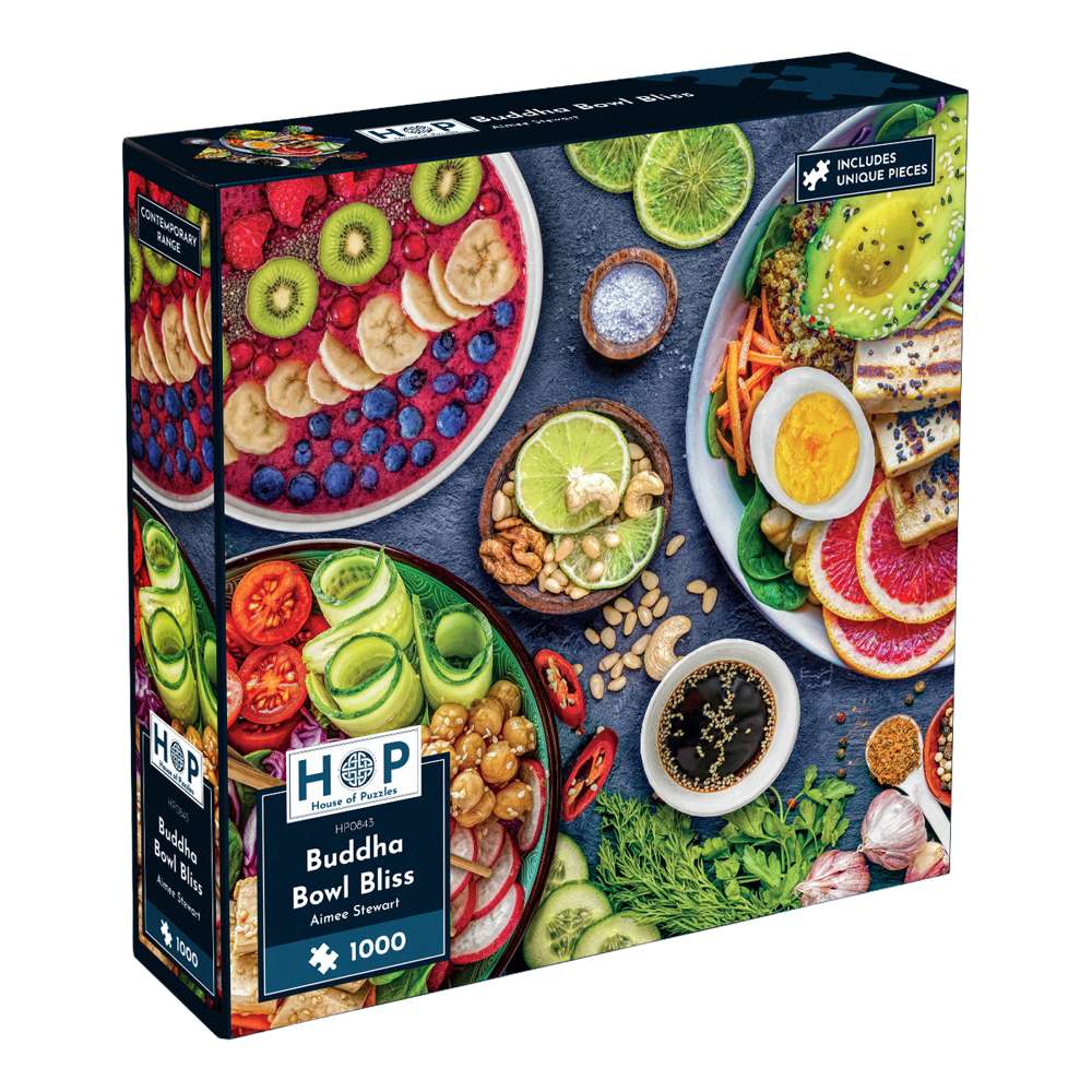 Buddha Bowl Bliss 1000 Piece Puzzle