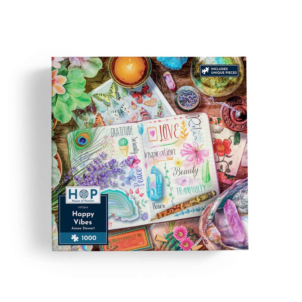 Happy Vibes 1000 Piece Puzzle