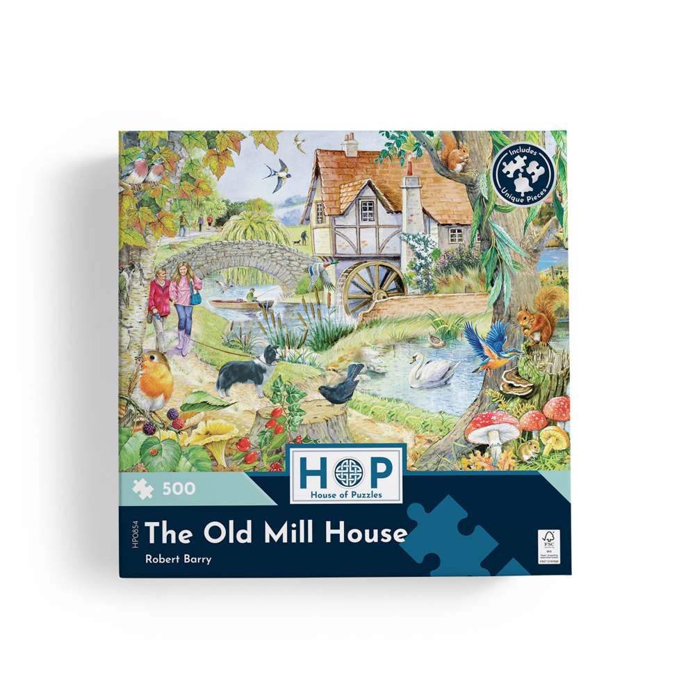 The Old Mill House 500 Piece Puzzle