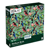 ZSL Brilliant Birds 1000 Piece Puzzle