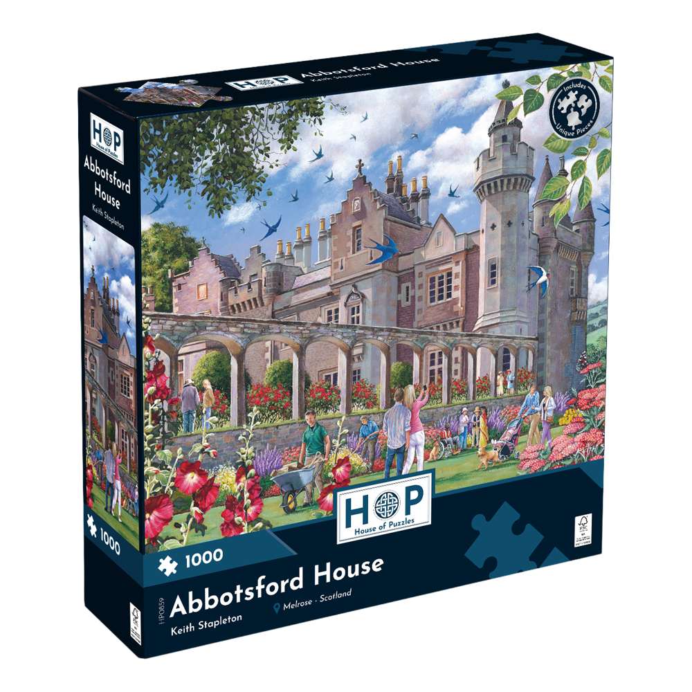 Abbotsford House 1000 Piece Puzzle
