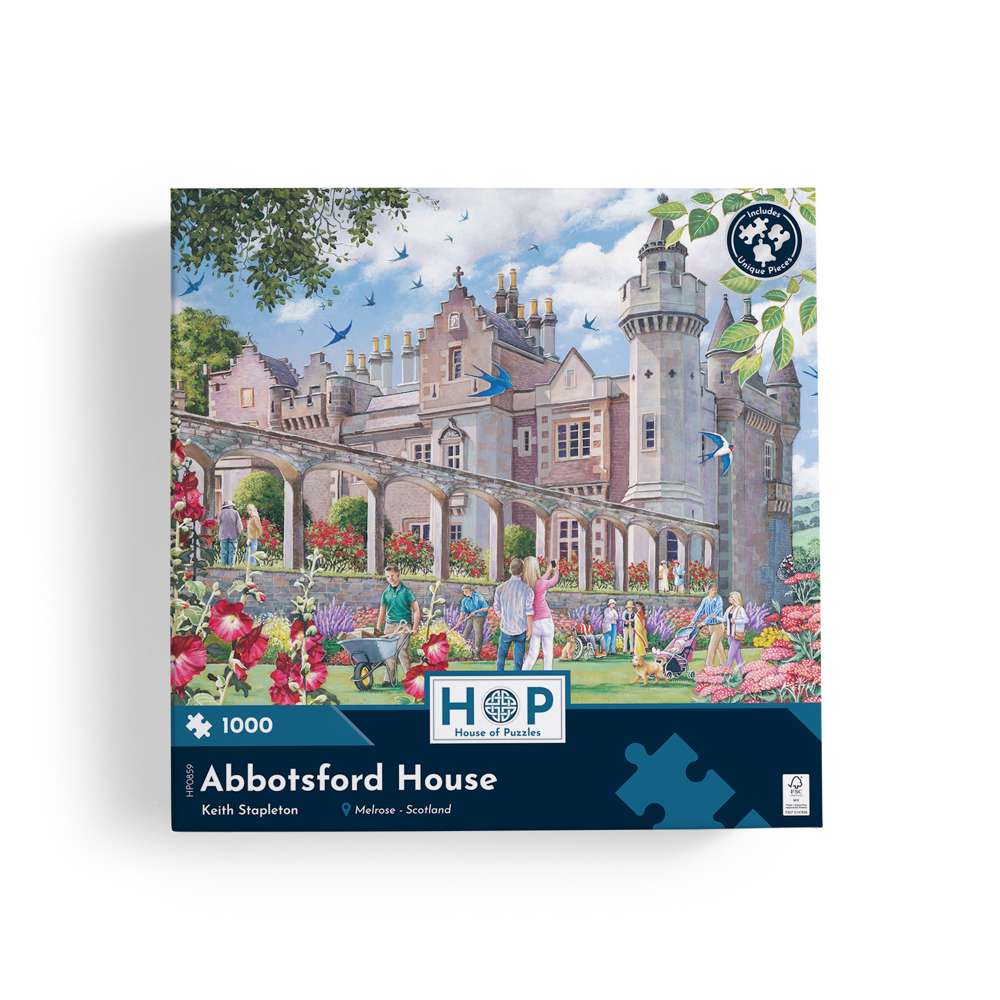 Abbotsford House 1000 Piece Puzzle