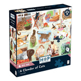 A Clowder of Cats BIG 500 Puzzle
