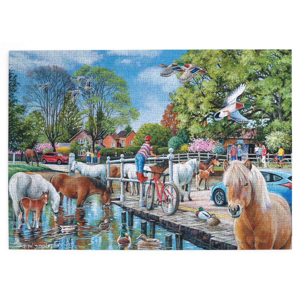 New Forest Ponies 1000 Piece Puzzle