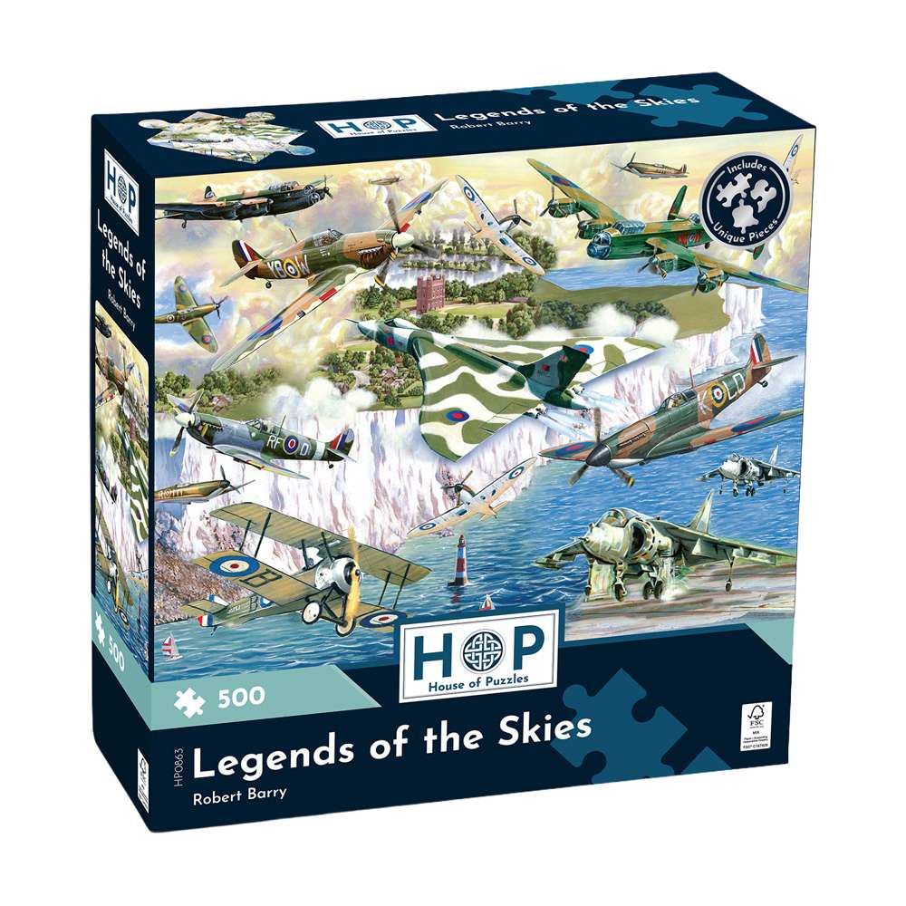 Legends of the Skies 500 Piece Puzzle