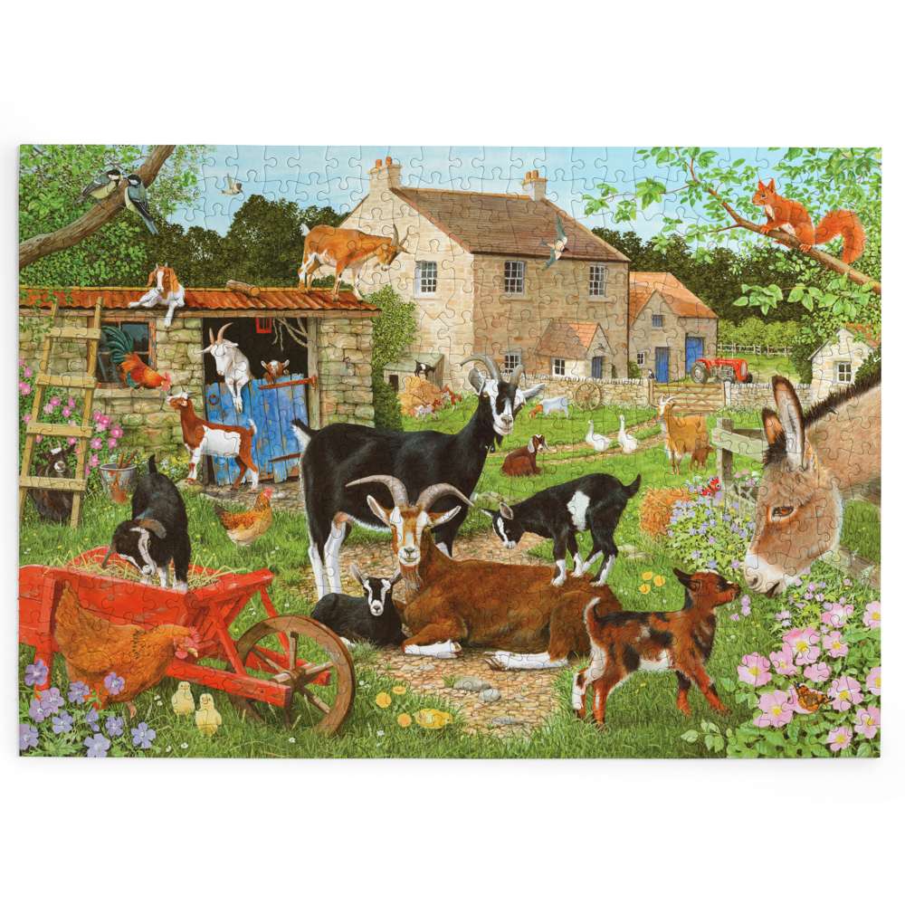 Nanny, Billy & the Kids BIG 500 Puzzle