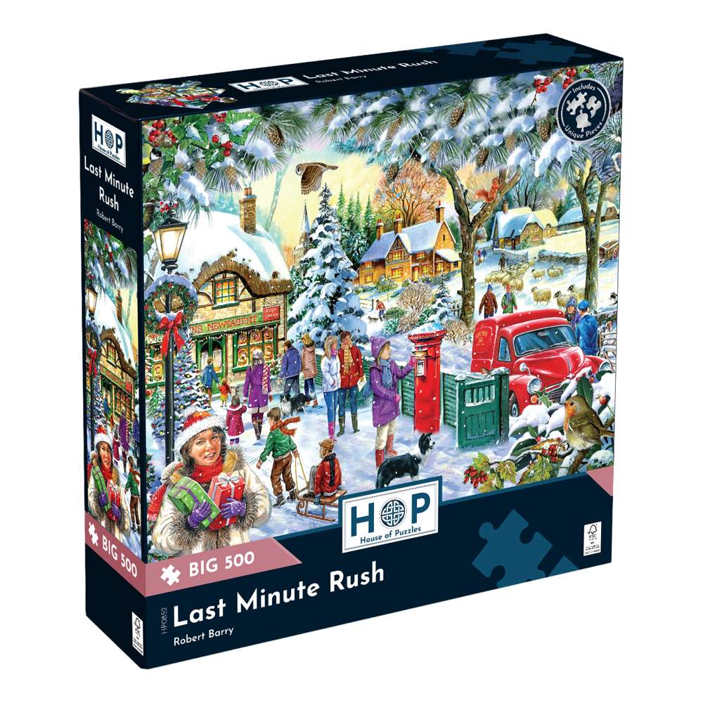 Last Minute Rush BIG 500 Puzzle