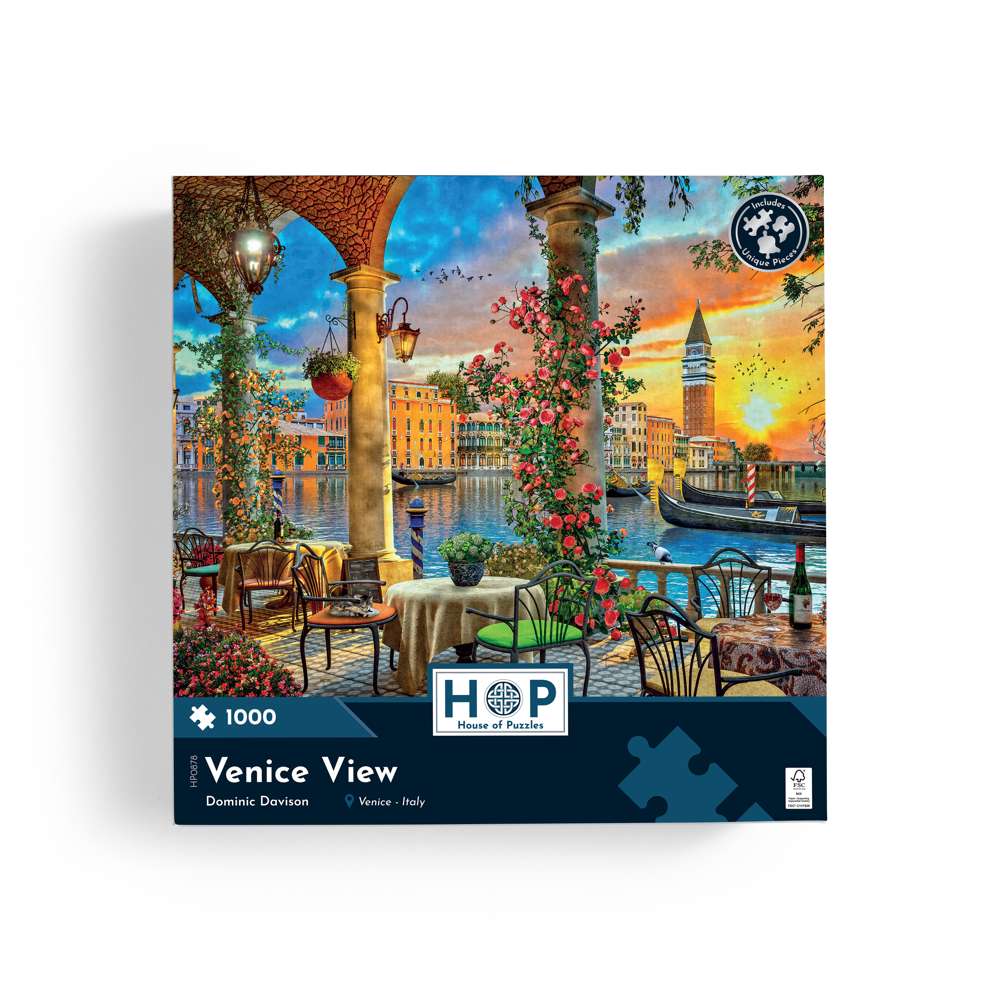 Venice View 1000 Piece Puzzle