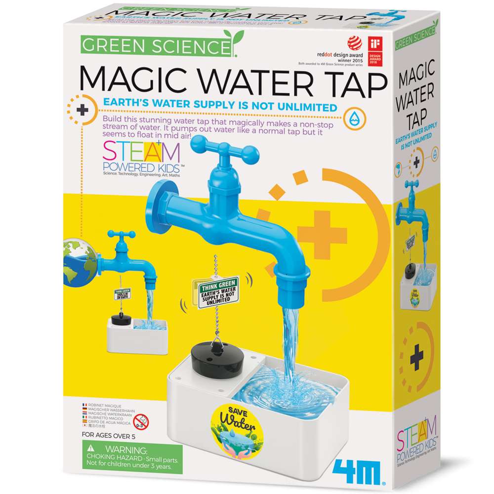 4M Green Science Magic Water Tap STEM Learning Kit