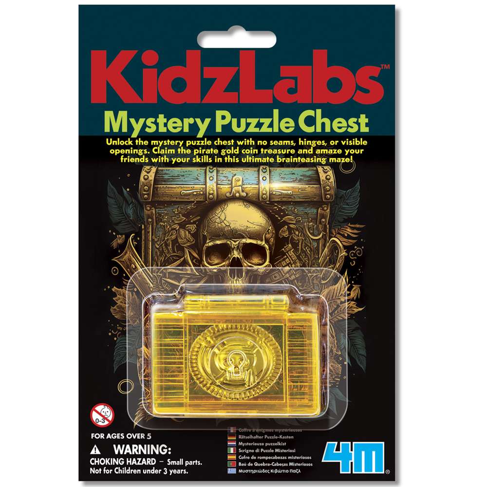Kidzlabs - Mystery Puzzle Chest