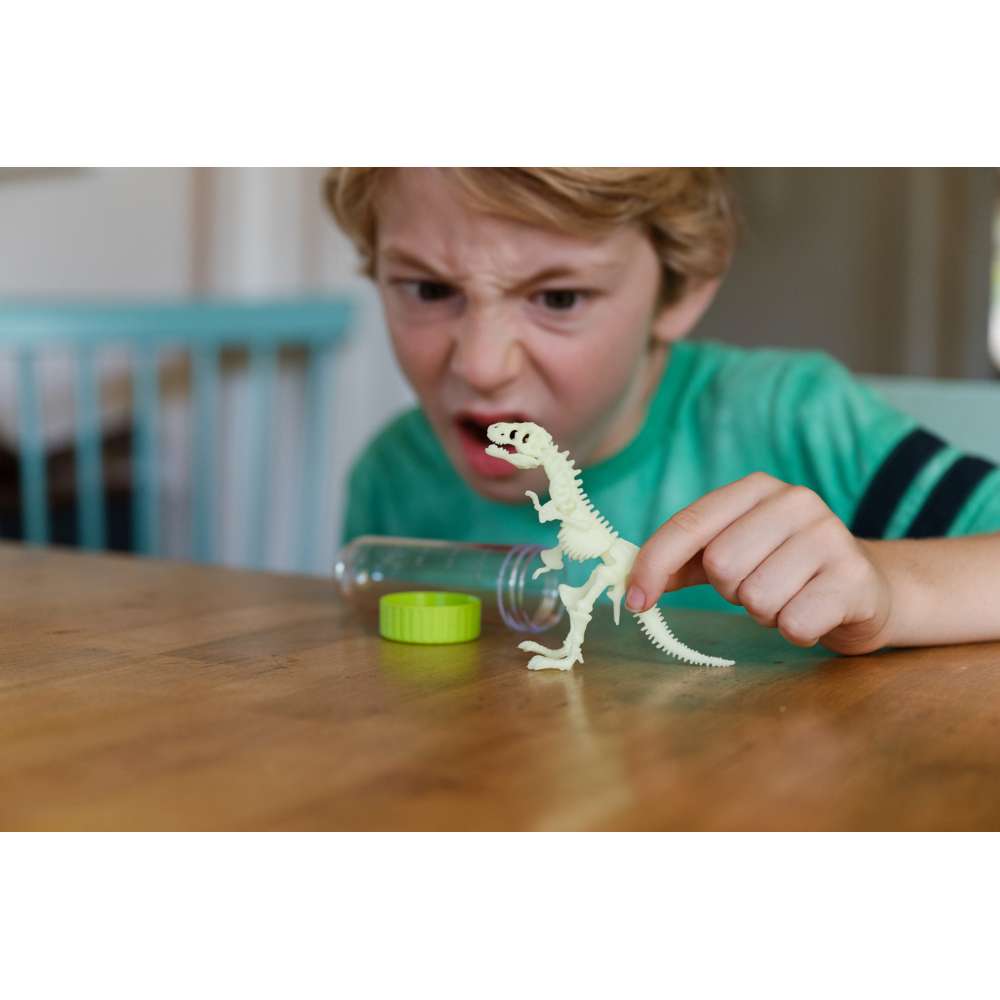 Kidzlabs - Glowing T-Rex Skeleton