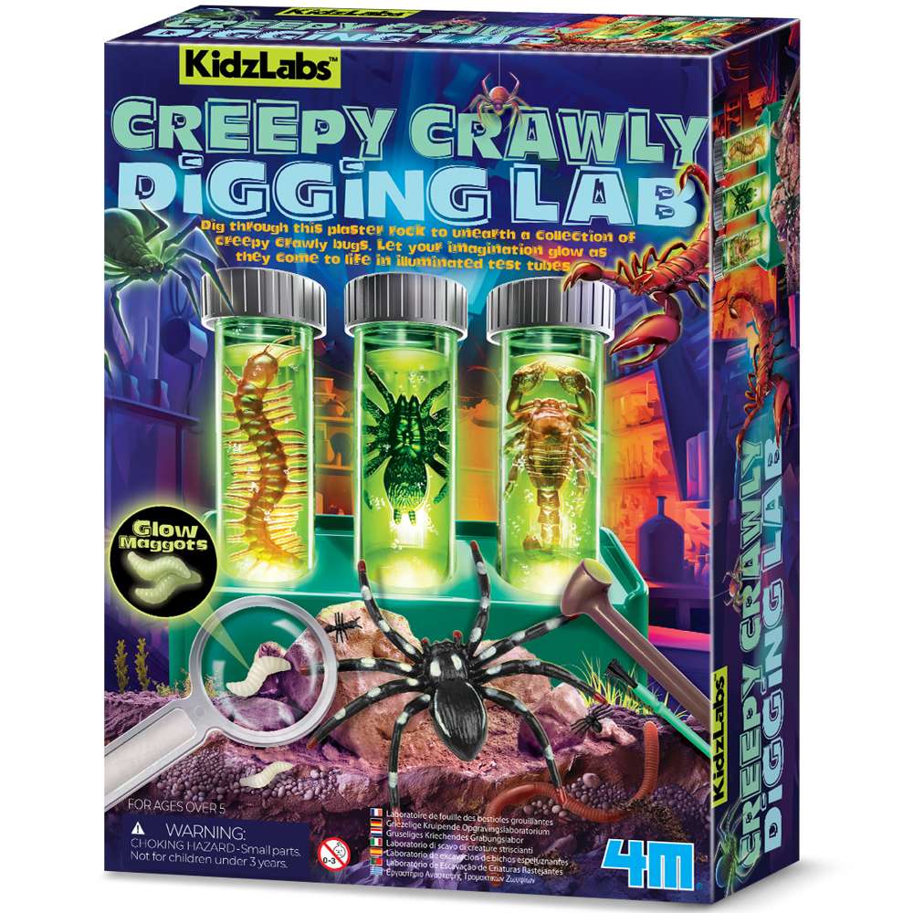 Kidzlabs - Creepy Crawly Digging Lab