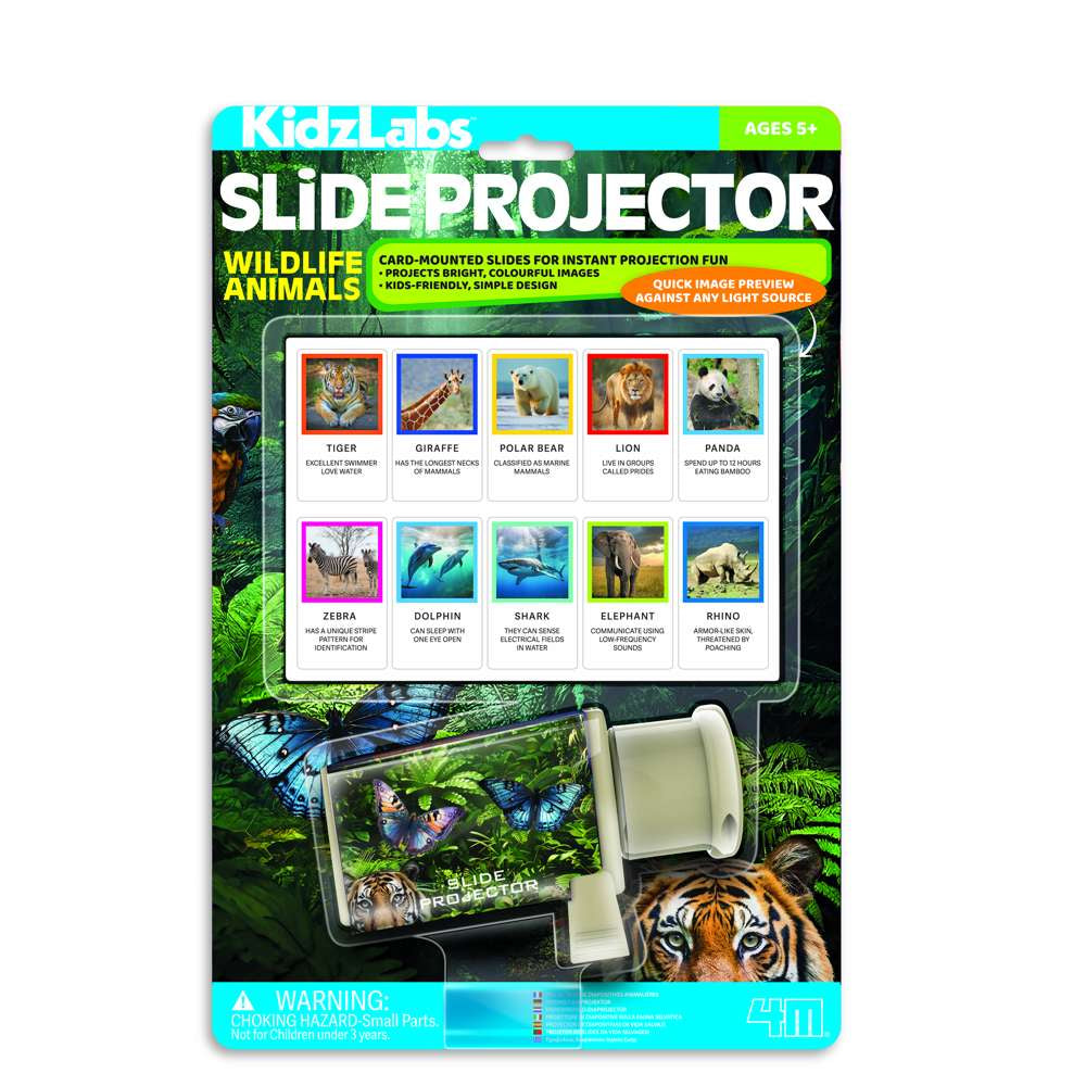 Kidzlabs Slide projector Wildlife