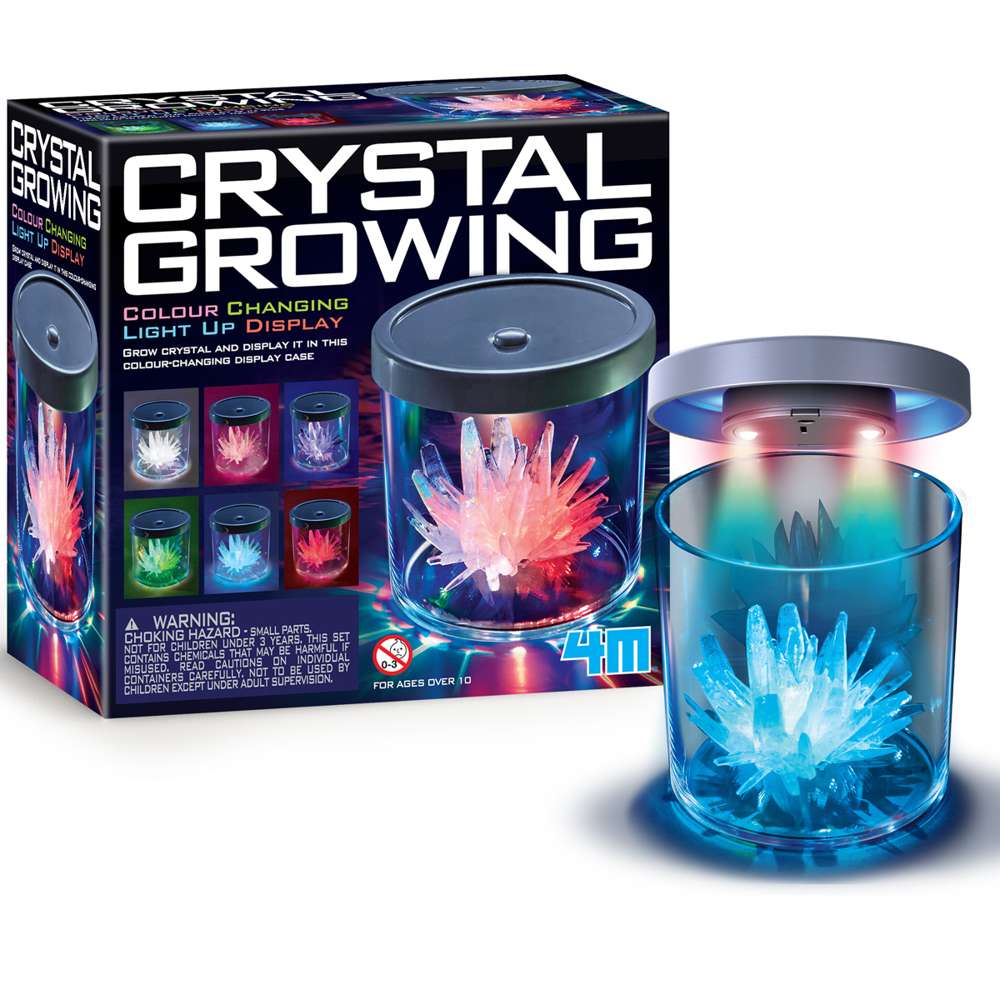 Crystal Growing - Colour Changing Display Case