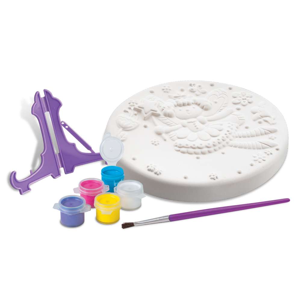 KidzMaker - Paint Your Own Terracotta Fairy Garden Stone