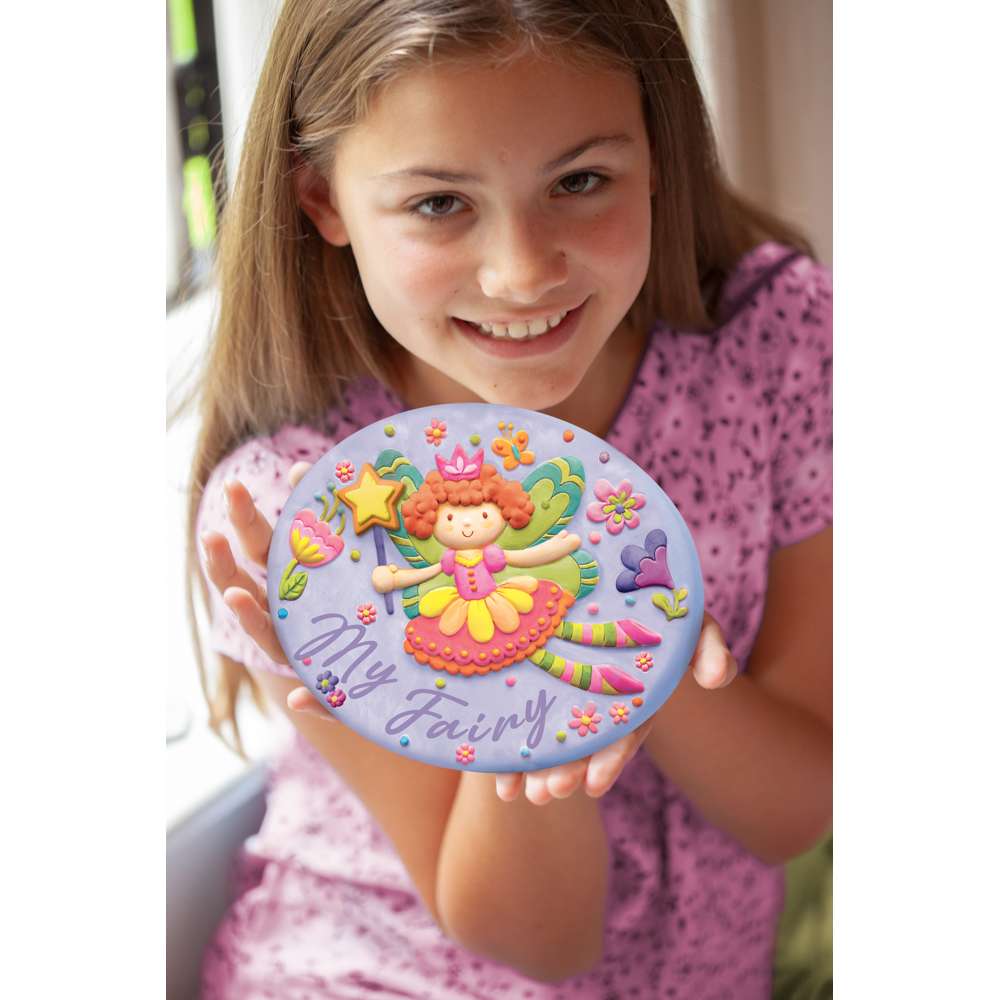 KidzMaker - Paint Your Own Terracotta Fairy Garden Stone
