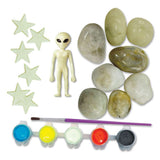 KidzMaker - Glow In The Dark - Space Rock Painting